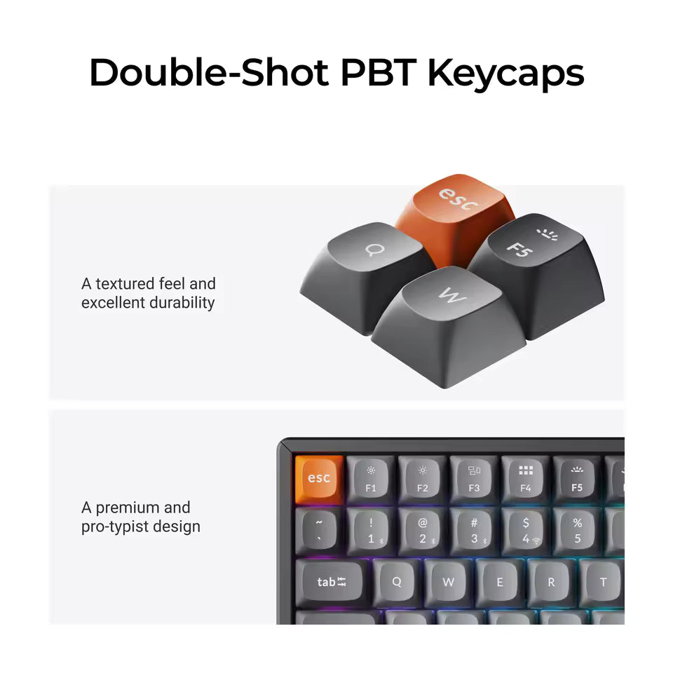 Vitalic Nexus-Split™ Pro Ergonomic Mechanical Keyboard
