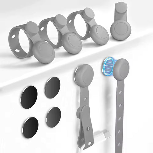 Vitalic Bio-Grip™ Magnetic Cable Ties (6-Pack)