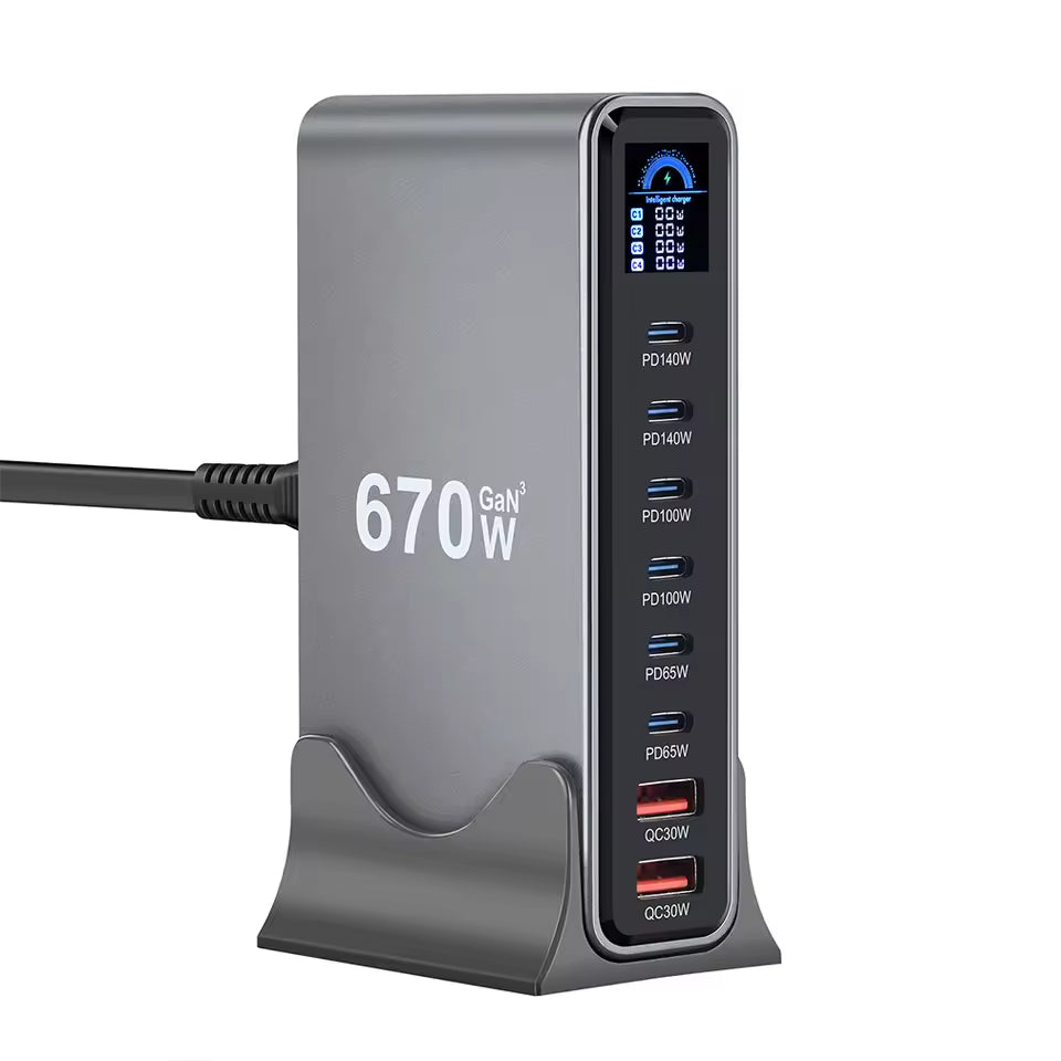 Vitalic Nomad-Power™ 140W GaN Charging Station